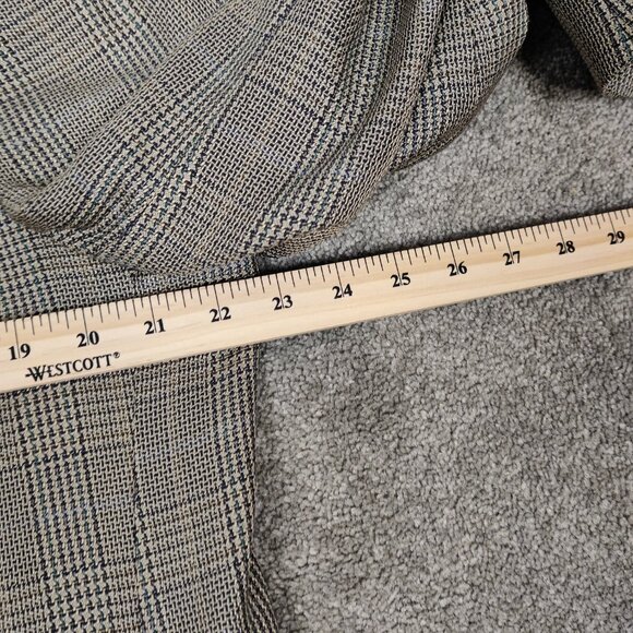 Jack Fraser Men's Blazer Jacket Size 42R Silk Wool Business Casual Old Money - Picture 9 of 10